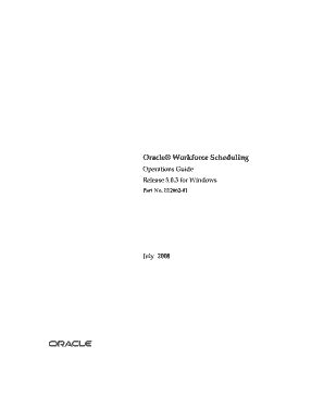 Image result for Oracle Workforce Scheduling