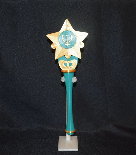 Sailor neptune inspired sailor moon inner outer scout transformation wand star stick cosplay ...