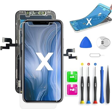 QTlier iPhone X Screen Replacement,LCD Display and Touch Screen ...