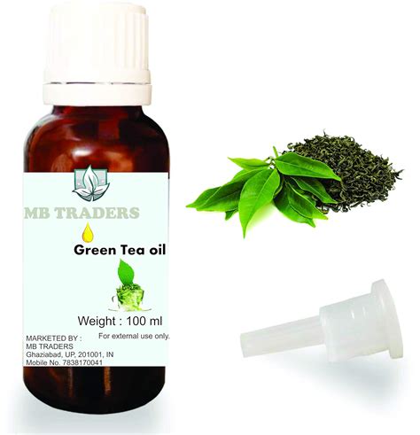 MB Traders Green Tea Essential Oil 100% Undiluted Pure And Natural ...
