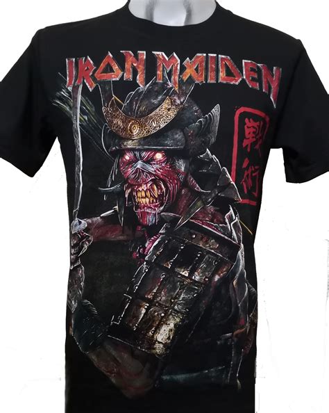 T shirt on sale iron maiden femme
