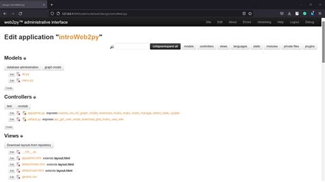 Image result for Python Web2py Example