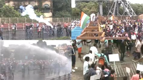 'Nabanna Abhijan’ Turns Violent: Kolkata Police Use Lathis, Water ...