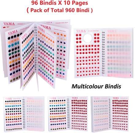 Bindi - Buy Multi Colour Bindi for Women Online | Shopsy