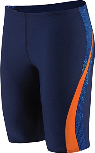 Buy Speedo Men's Xtra Life Lycra Water Grid Jammer Swimsuit, Navy ...
