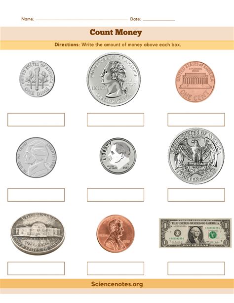 Coin Math Sheet 的图像结果