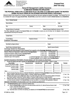 Carolina Casualty Nonprofit Management Liability Insurance Proposal ...