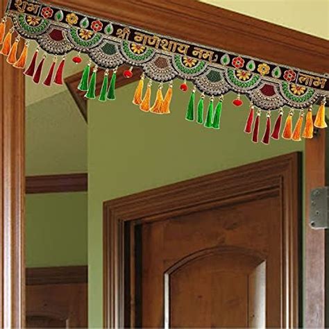 CraftVatika Welcome Toran bandarwal for Main Door Hanging Entrance ...