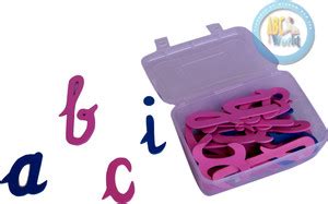 ABC Kids World Cursive Wooden Alphabets Price in India - Buy ABC Kids ...