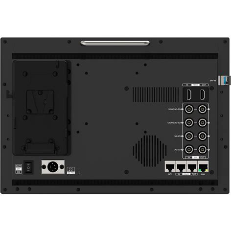 Lilliput Q13-VBP-RM 13.3" 12G-SDI/HDMI Broadcast Studio Monitor (V ...