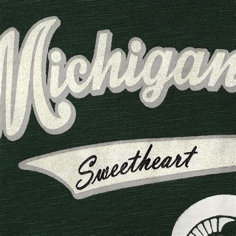 Buy Girls Preschool Green Michigan State Spartans Stadium T-Shirt ...