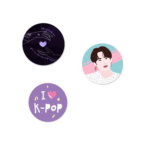 BTS Jungkook Stan Badge Set - Karnival – lovekarnival