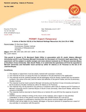 Fillable Online Fossil mammals from the Gondolin Dump A ex situ hominin ...