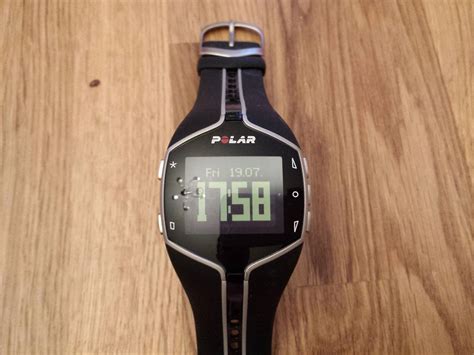 Amazon.in: Buy Polar FT80 Heart Rate Monitor Watch (Black) Online at ...