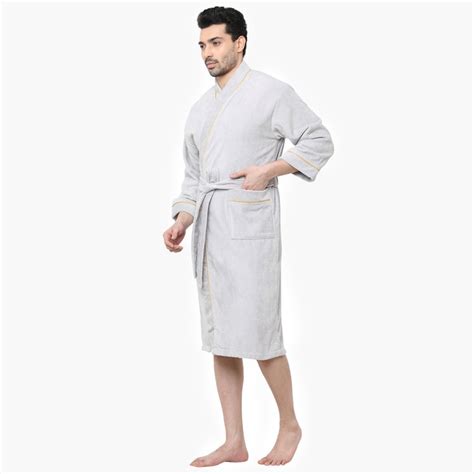 Buy SPACES Exotica Cotton Adult Bath Robe - XL from Spaces at just INR ...