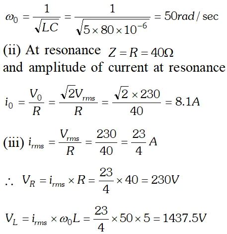 Alternating Current Class 12 Important Questions Physics