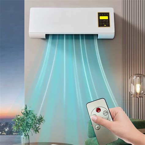 FYHALE 8,000 BTU Wall Mounted AC Heater, 115V, Cooling Performance for ...