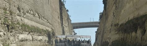 Corinth Canal Boat Tour - Spanopoulos | Visit Loutraki