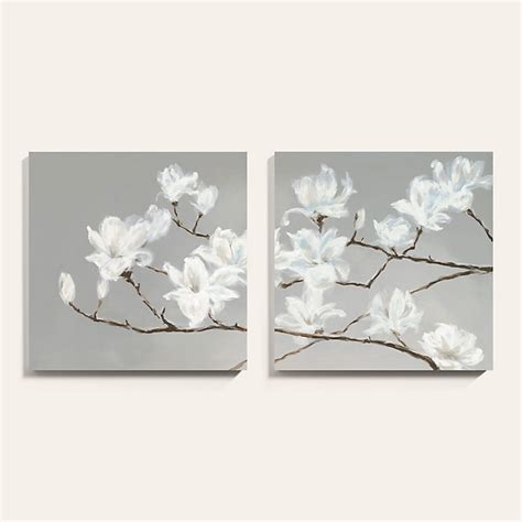 Magnolia Branches Canvas Giclee Series