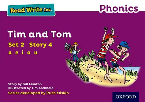 Read Write Inc. Phonics: Purple Set 2 Storybook 4 Tim and Tom : Munton ...