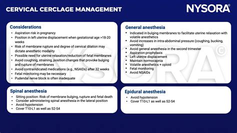 Cervical cerclage - NYSORA