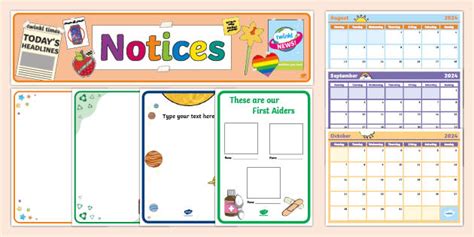Class Notice Board Display Pack | Primary Resources