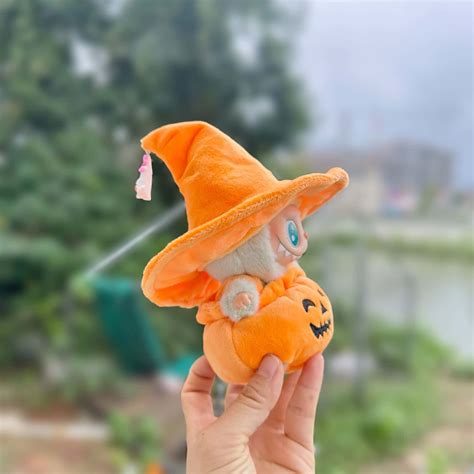 Smiling Jack-O'-Lantern Costume For Labubu - Labubu Hut