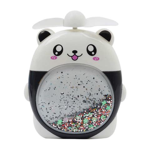 Personalised Panda Portable Hand Fan