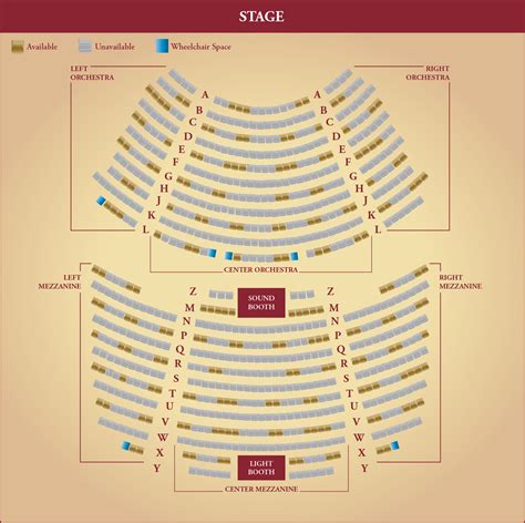 Spac Seating Chart Detailed