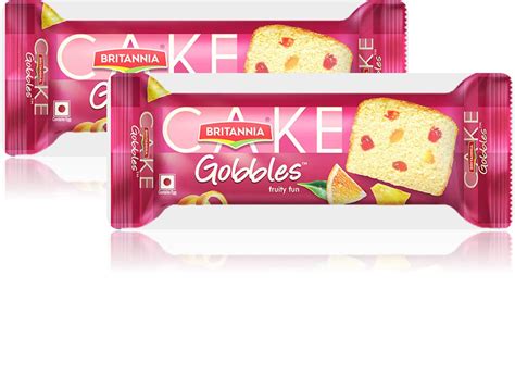 Britannia Gobbles Fruity Fun Cake 115g (pack of 2) Unique : Amazon.in ...