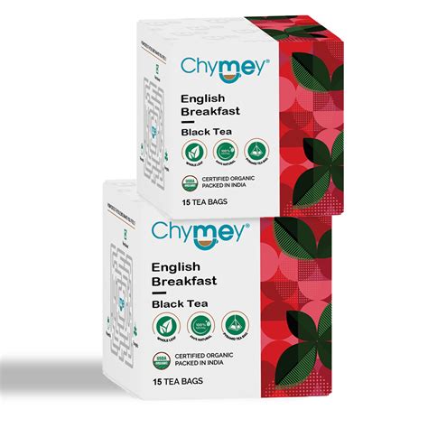 Chymey Organic English Breakfast Black Tea - 15 Tea Bags - Chymey Teas