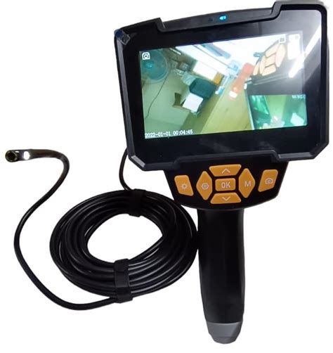 DMSTORK Industrial Inspection Borescope/Endoscope Dual Camera ...