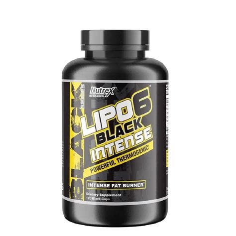Nutrex Research Lipo-6 Black Intense (120 Caps) - Halt
