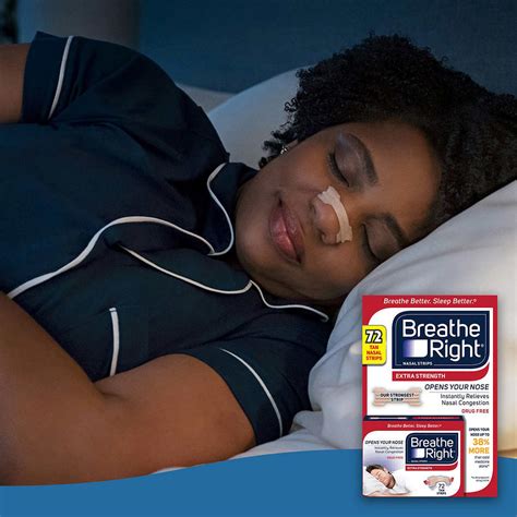 Breathe Right Extra Strength Nasal Strips, 72 Strips