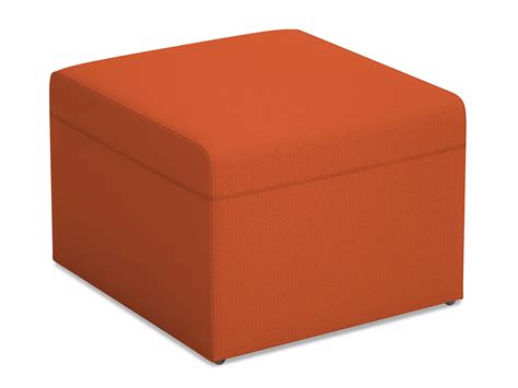 Modern Edge Modular Ottoman - Midnight Blue at Lakeshore Learning