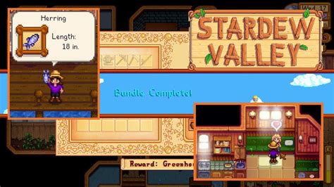 Herring, Bundles, and a Present for Pam ~ Stardew Valley Episode 05 ...