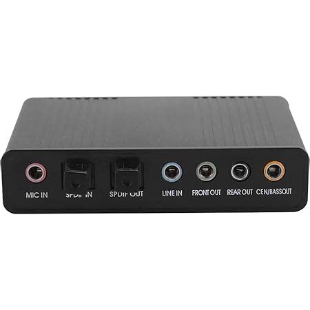 VAlinks USB 2.0 External Sound Card 6 Channel 5.1 Surround Optical S ...