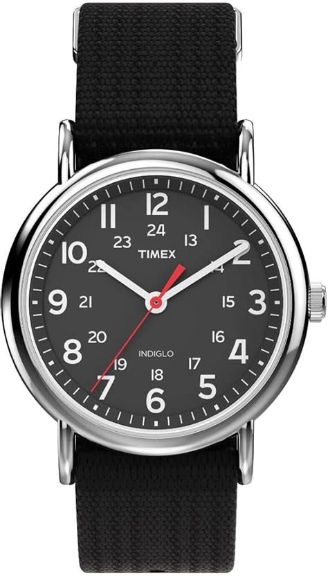 ANLG-448-BLACK-BLK Midnight Black Dial & Silicon Mesh Strap with Water ...