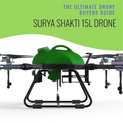 Airbots Aerospace Surya Shakti 15L Drone -Agriculture Drone Guide