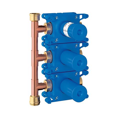 GROHE Grohtherm 1/2-in ID FNPT x 1/2-in OD FNPT Brass Volume Control ...