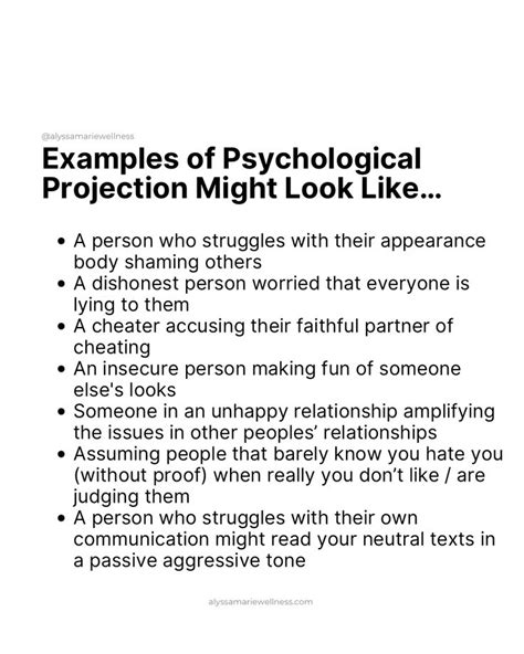 Image result for Psychological Projection Examples