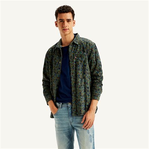Men's Floral Print Slim Fit Shirt – Levis India Store