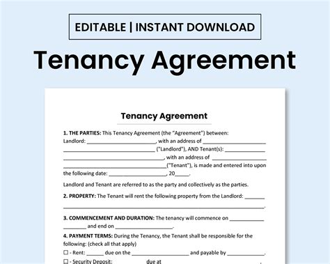 Residential Tenancy Agreement Template Nt at Janice Bottorff blog