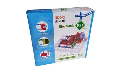 24 in 1 Educational Electronics Experiment Kit Snap Circuits Green Ene ...