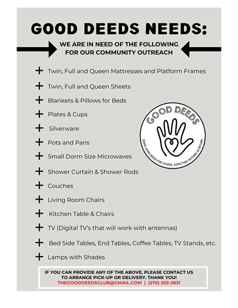 Good Deeds Examples Earn Deed Dollars In 5 Easy Steps!