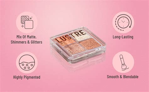 Buy Swiss Beauty Lustre Eyeshadow Palette | 4 Highly Pigmented Shades ...