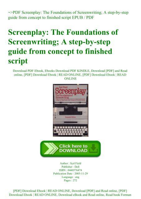 Image result for Script Example PDF