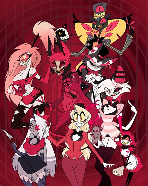 Hazbin Hotel Characters by Jayyn0 on DeviantArt