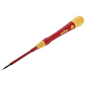 Wiha Insulated PicoFinish Precision Slotted Screwdriver : Amazon.in ...