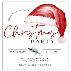 50+ Christmas Party Invitation to make your day special